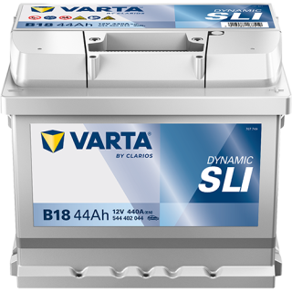 Autobaterie Varta Dynamic SLI 12V 44Ah 440A, 544 402 044, B18
